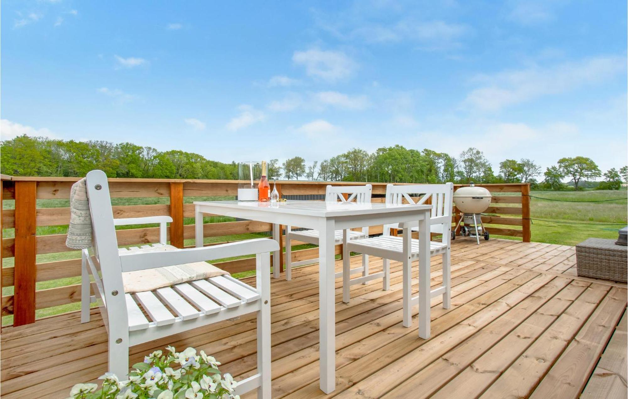 Beautiful Home In Ronne With House A Panoramic View Exterior foto